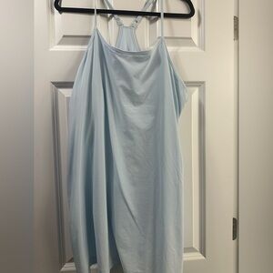 Light Blue Athleisure Strap Dress